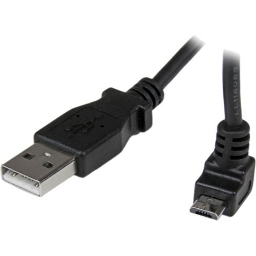 Startech USBAUB1MU Cables 1m Micro Usb Cable - A To Up Angle Micro B 065030851190