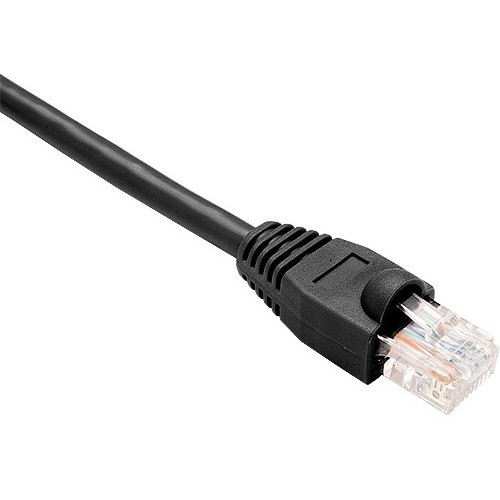 Kendall Howard, Inc PC6-01F-BLK-S Cables Unirise Cat.6 Patch Network Cable - 1 Ft Category 6 Network Cable For Network Device - First End: 1  Pc601fblks 893339043806
