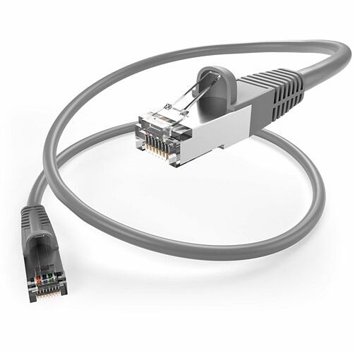 Kendall Howard, Inc PC5E-02F-GRY-SH-S Cables Unirise Cat.5e Patch Network Cable - 2 Ft Category 5e Network Cable For Network Device - First End:  Pc5e02fgryshs 893339023327