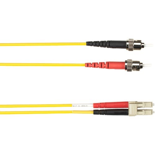 Black Box FOCMP62-002M-STLC-YL Cables 2-m, St-lc, 62.5-micron, Multimode, Plenum, Yellow Fiber Optic Cable Focmp62002mstlcyl 822088085188