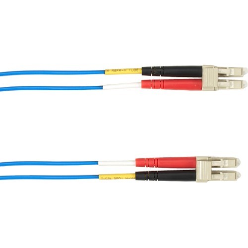 Black Box FOCMP62-010M-LCLC-BL Cables 10-m, Lc-lc, 62.5-micron, Multimode, Plenum, Blue Fiber Optic Cable Focmp62010mlclcbl 822088064749
