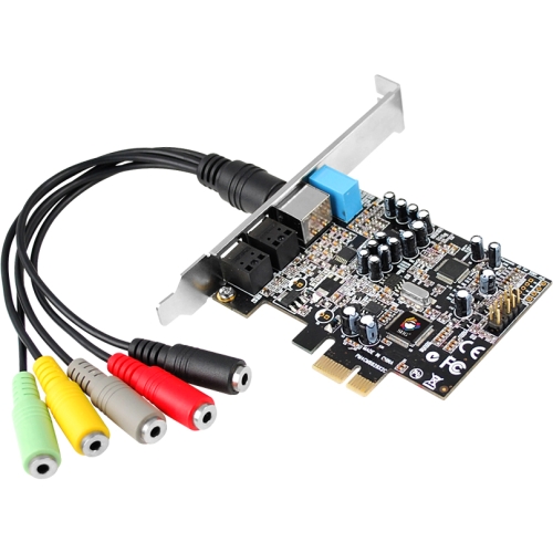 Siig IC-710211-S1 Sound Cards Siig Dp Soundwave 7.1 Pcie - 7.1 Sound Channels - Internal - C-media Cm8828+cm9882a - Pci Express -  Ic710211s1 573447128359