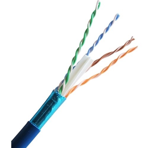 Comprehensive Cable CAT6SHBLU-1000 Cables Cat 6 550 Mhz Shielded Solid Blue Bulk Cable 1000ft Cat6shblu1000 808447066852