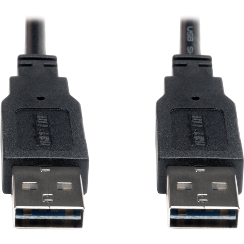 Eaton UR020-003 Cables Eaton Tripp Lite Series Universal Reversible Usb 2.0 Cable (reversible A To Reversible A M/m), 3 Ft. Ur020003 037332179388