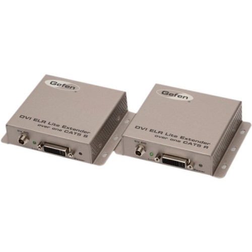 Gefen EXT-DVI-1CAT5-SR Video Consoles/Extenders Dvi Elr Lite Extender Over One Cat5 Extdvi1cat5sr 845344038759