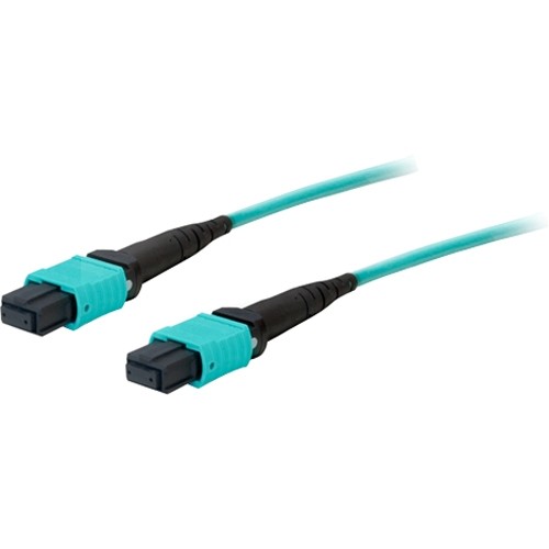 Addon ADD-MPOMPO-1M5OM3S Cables Addon 1m Mpo (female) To Mpo (female) 12-strand Aqua Om3 Straight Fiber Ofnr (riser-rated) Patch Cab Addmpompo1m5om3s 821455053751