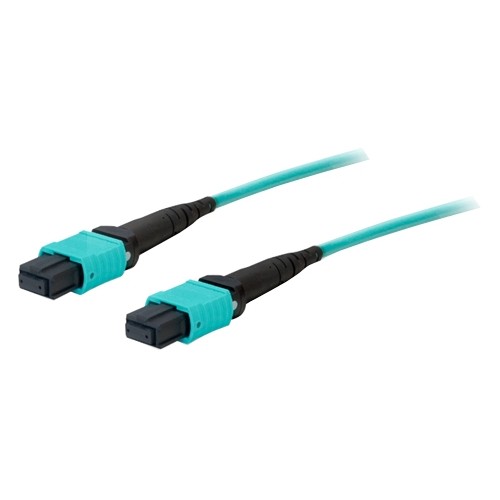 Addon ADD-MPOMPO-3M5OM3S Cables Addon 3m Mpo (female) To Mpo (female) 12-strand Aqua Om3 Straight Fiber Ofnr (riser-rated) Patch Cab Addmpompo3m5om3s 821455053744