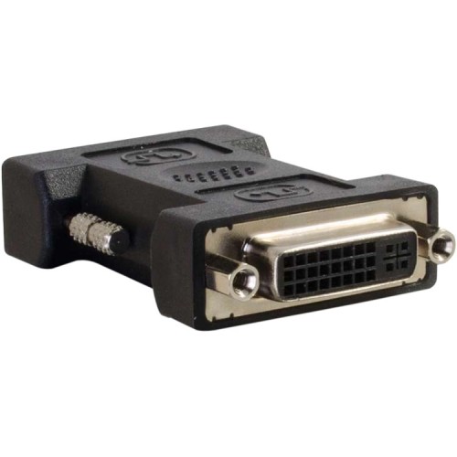 C2g 18404 Connector Adapters C2g Dvi-i Female To Dvi-d Male Adapter - 1 X 24-pin Dvi-d (dual-link) Digital Video Male - 1 X 29-pi 012302532356