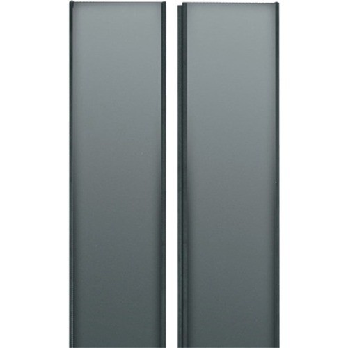 Middle Atlantic CRD-WMRK-24 Panels Middle Atlantic Split Solid Rear Door, 24 Ru Wmrk Racks - Steel - Black - 24u Rack Height - 43.3" He Crdwmrk24 656747188855