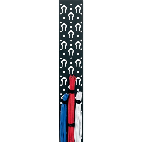 Middle Atlantic LACE-5254-OWP Cable Management Middle Atlantic Lace Strip, 54 Ru, 4.75"w, W/tie Posts, 6 Pc. - Cable Manager - Black Powder Coat -  Lace5254owp 656747138010