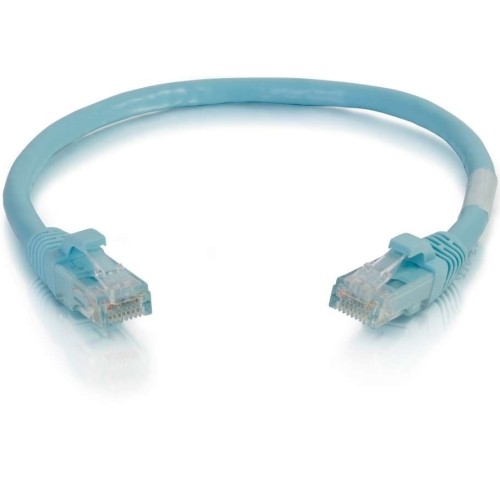 C2g 00770 Cables C2g 20ft Cat6a Snagless Unshielded (utp) Network Patch Ethernet Cable-aqua - Category 6a For Network 757120007708