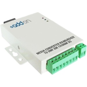 Addon ADD-RS422-2SC Transceivers/Media Converters Fiber To Serial Media Converter Addrs4222sc 821455035351