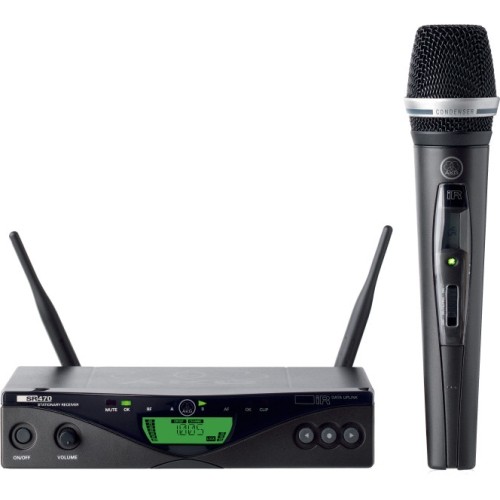 Harman Pro 3306X00370 Wireless Microphone Systems Akg Wms 470 Wireless Microphone System - 500.10 Mhz To 530.50 Mhz Operating Frequency - 35 Hz To 20  885038029946