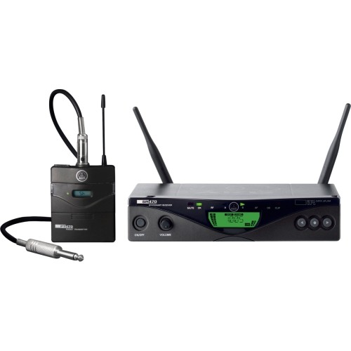 Harman Pro 3307H00380 Wireless Microphone Systems Harman Wms470 Instrumental Set Professional Wireless Microphone System - 570.10 Mhz To 600.50 Mhz Op 885038030058