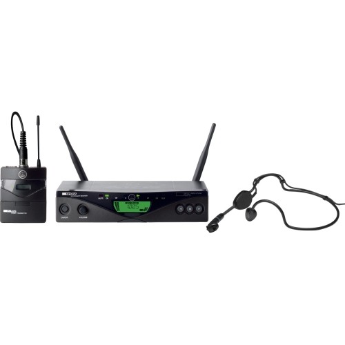 Harman Pro 3308H00380 Wireless Microphone Systems Akg Wms470 Sport Set Professional Wireless Microphone System - 570 Mhz To 600.50 Mhz Operating Frequ 885038030157