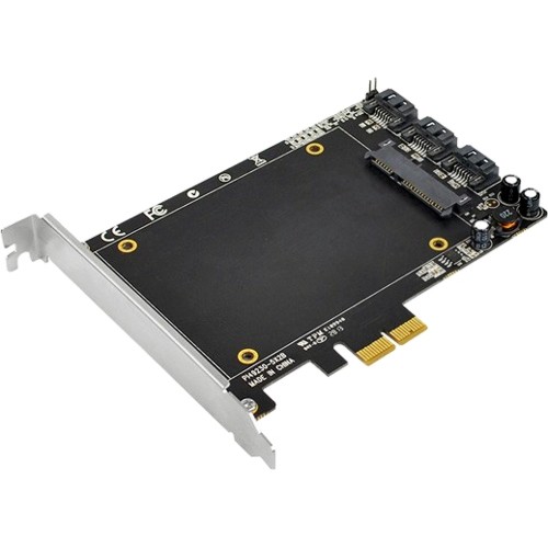 Siig SC-SA0T11-S1 SCSI/RAID Controllers Siig Sata 6gb/s 3i+1 Ssd Hybrid Pcie - Serial Ata/600 - Pci Express X2 - Plug-in Card - Raid Support Scsa0t11s1 662774019741