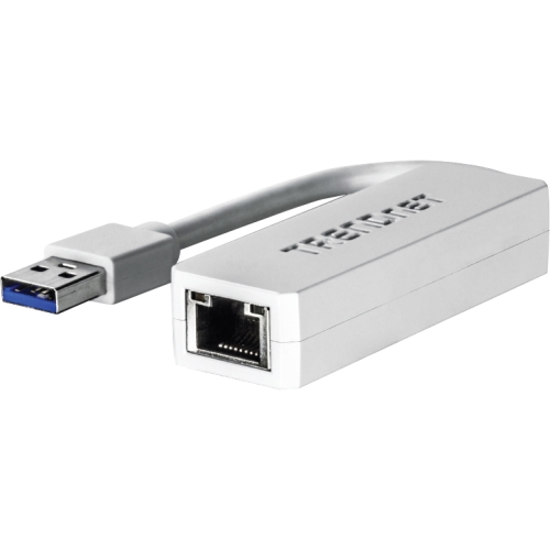 Trendnet TU3-ETG Network Cards Trendnet Usb 3.0 To Gigabit Ethernet Adapter, Full Duplex 2gbps Ethernet Speeds, Up To 1gbps, Usb-a, Tu3etg 191081451550