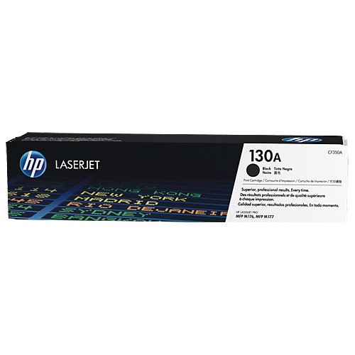 Hp CF350A Toners & Ink Cartridges 130a (cf350a) Black Original Laserjet Toner Cartridge 886112939281