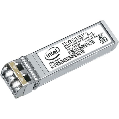 Intel E10GSFPSRG1P5 Switch Modules Intelandreg; Ethernet Sfp+ Sr Optics - For Optical Network, Data Networking 1 Lc Duplex 10gbase-sr Net 735858253536