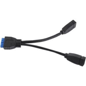 Thermaltake AC0030 Cables Thermaltake Usb Data Transfer Cable - Usb Data Transfer Cable For Phone - First End: 1 X 19-pin Usb  841163047293