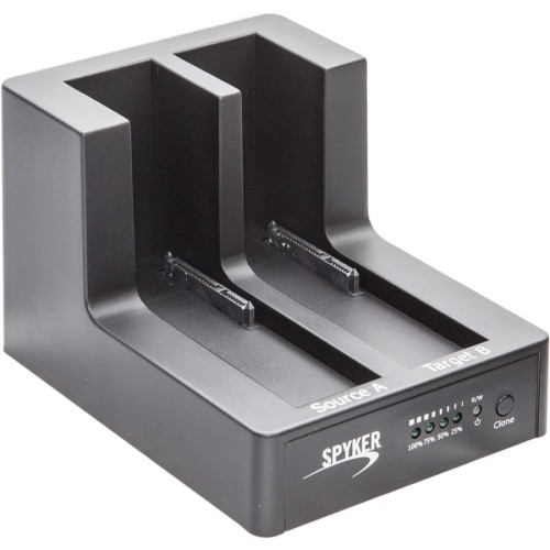 Syba CL-ENC50060 Drive Cabinets Syba Multimedia Drive Dock - Usb 3.0 Host Interface External - 2 X Total Bay - 2 X 2.5"/3.5" Bay (cl Clenc50060 818240628652