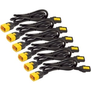 Apc Schneider AP8704S-WW Power Cords Power Cord Kit (6 Ea), Locking, C13 To C14, 1.2m Ap8704sww 731304296478