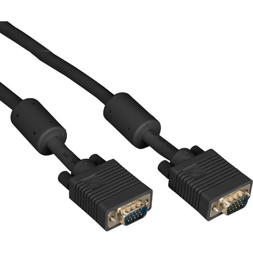 Black Box EVNPS06B-0050-MM Cables Black Box Vga Video Cable Ferrite Core - Male/male, Black, 50-ft. (15.2-m) - 50 Ft Vga Video Cable F Evnps06b0050mm 800088059835
