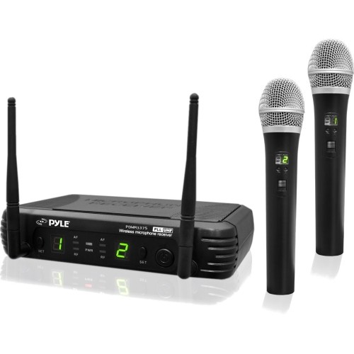 Pyle PDWM3375 Wireless Microphone Systems Pylepro Professional Premier Series Pdwm3375 Wireless Microphone System - 673 Mhz To 697.98 Mhz Oper 012304717850