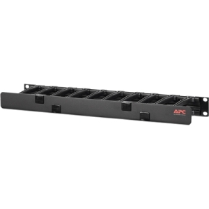Apc Schneider AR8602A Cable Management Horizontal Cable Manager, 1u X 4" Deep, Single-sided With Cover 007178797299