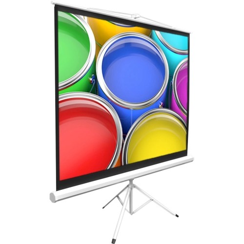 Pyle PRJTP84 Projection Screens Pylepro Prjtp84 84" Manual Projection Screen - Front Projection - 4:3 - Matte White - 50" Height X 6 190403574045
