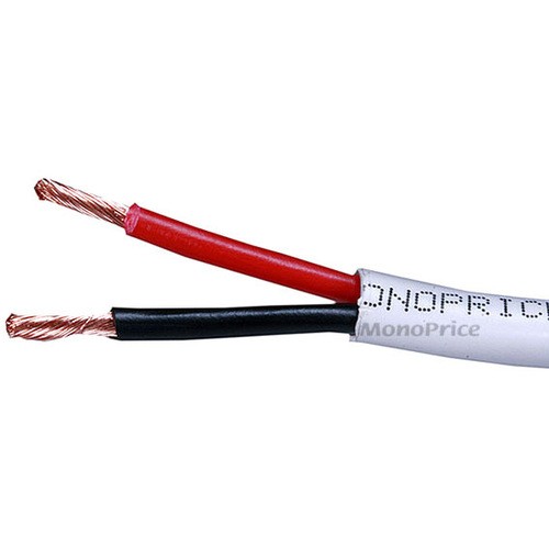 Monoprice 2820 Cables Monoprice 100ft 14awg Cl2 Rated 2-conductor Loud Speaker Cable (for In-wall Installation) - 100 Ft A 844660028208