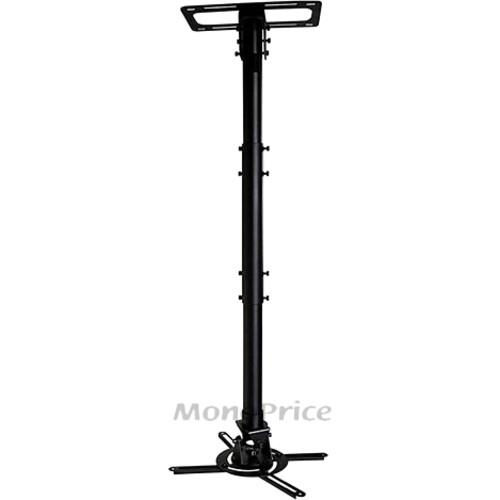 Monoprice 6529 Mounting Kits Monoprice Ceiling Mount For Projector - 50 Lb Load Capacity (6529) 844660065296