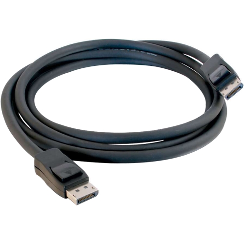 C2g 24904 Cables C2g 6ft 4k Displayport Cable With Latches - M/m - 6 Foot Displayport Male Cable With Latches - Direc 757120249047