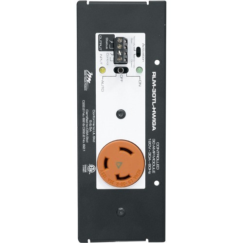 Middle Atlantic RLM-30TL-HWIGA Power Receptacles 30a Isolated Ground Controlled Raceway Module (rlm-30tl-hwiga) Rlm30tlhwiga 
