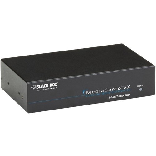 Black Box AVX-VGA-TP-TX-8 Video Consoles/Extenders Black Box Mediacento Vx 8-port Transmitter - 1 Input Device - 984.25 Ft Range - 9 X Network (rj-45)  Avxvgatptx8 013269148819