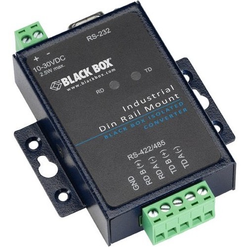 Black Box ICD400A Transceivers/Media Converters Black Box Industrial Rs-232 To Rs-485/422 Converter - New - Din Rail Mountable - Taa Compliant (icd4 656973392064