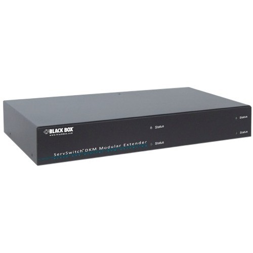 Black Box ACXMODH4-R2 KVM Switchboxes Black Box Dkm Fx Modular Kvm Extender Housing Chassis - Power Supply, 4-slot - Rack-mountable - Taa  Acxmodh4r2 822088002994
