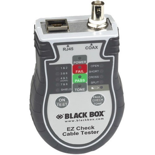 Black Box EZCT Test Equipment Ez Check Cable Tester 822088071952