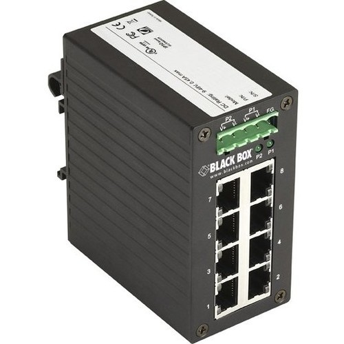 Black Box LGH008A Switches & Bridges Hrd Switch - (8) 10/100/1000mbps Rj45 822088065548
