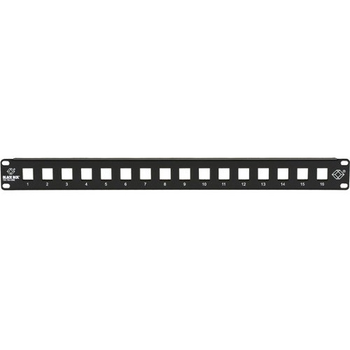 Black Box JPMT1016A Patch Panels Black Box Multimedia Patch Panel - 1u, 16-port - 16 - 16 Port(s) - 1u High - Rack-mountable - Taa Co 700736520284