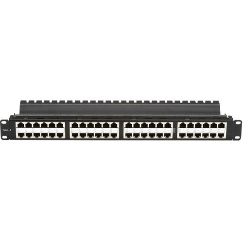 Black Box JPM816A-HD Patch Panels Black Box Cat6 Patch Panel - Feed-through, High-density, 1u, Shielded, 48-port - 48 X Rj-45 - 48 Por Jpm816ahd 657248919351