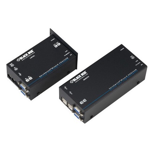 Black Box ACU5250A-R2 KVM Consoles/Extenders Black Box Servswitch Wizard Usb Kvm Extender With Dual-head Vga And Audio - 984.25 Ft Range - Wuxga  Acu5250ar2 822088002000