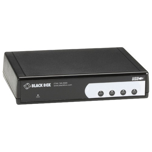 Black Box IC1027A Serial/Parallel Adapters Black Box 4-port Usb To Rs232 Converter Db9 - Usb 1.1 - 4 X Number Of Serial Ports External - 1.0 X  700604198256