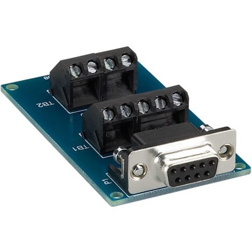 Black Box IC981 Connector Adapters Black Box Db9 To Terminal Block Adapter - 1 X 9-pin Db-9 Rs-485 Serial Female - Terminal Block - Taa 013269120495