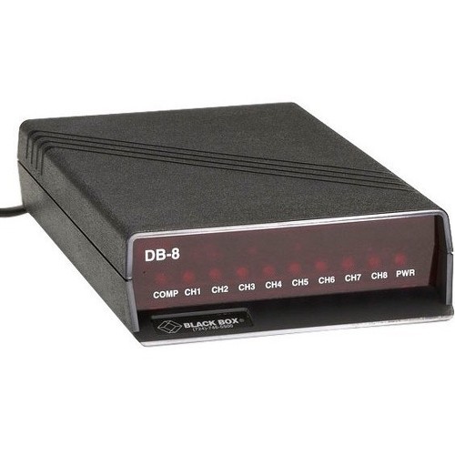 Black Box TL159A Signal Splitters/Amplifiers Black Box Data Broadcast Unit, Rj-11 - Network (rj-45) - Serial Port (tl159a) 700604204438