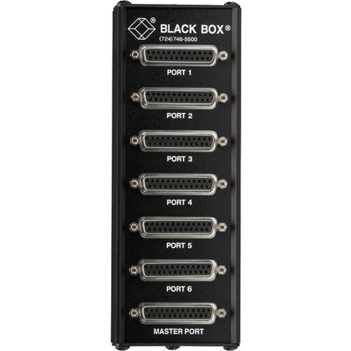 Black Box TL074A-R4 Signal Splitters/Amplifiers Black Box 6-port (ms-6) Modem Splitter (tl074a-r4) Tl074ar4 013269121386