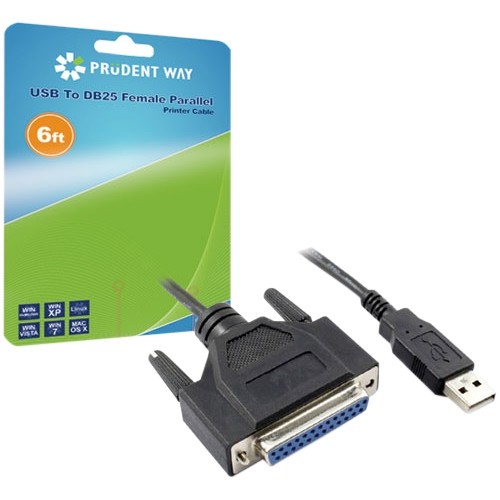 Prudent Way Inc PWI-USB-DB25 Cables Usb/db-25 Data Transfer Cable Pwiusbdb25 013039196231