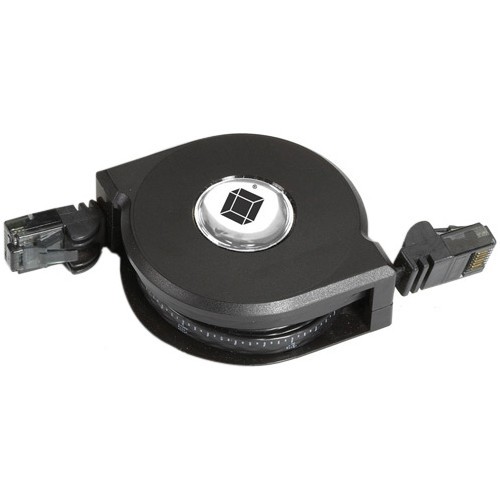 Black Box CAT6-RETRACT Cables Black Box Cat6 Retractable Cable - 6.50 Ft Category 6 Network Cable For Network Device - First End:  Cat6retract 822088067177