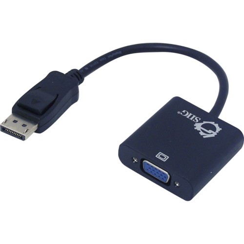 Siig CB-DP0N11-S1 Cables Siig Displayport To Vga Active Adapter Converter, Dp To Vga, 1080p - Displayport To Vga Adapter Conv Cbdp0n11s1 115971583831