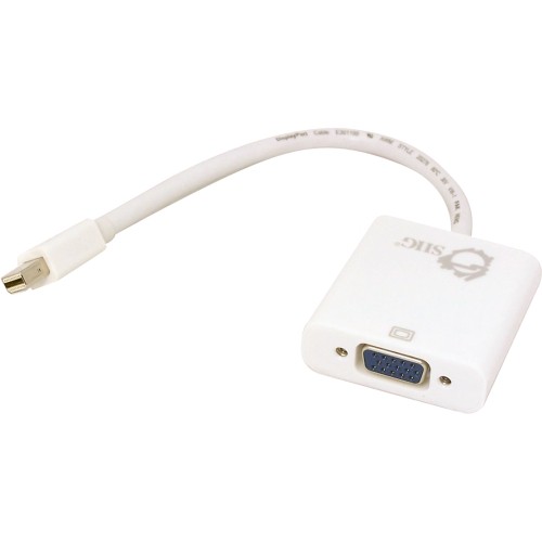 Siig CB-DP0R11-S1 Cables Siig Mini Displayport To Vga Adapter Converter - Mini Displayport/vga Video Cable For Notebook, Vide Cbdp0r11s1 605166706942